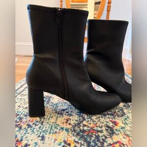 Black Block Heel Boots - Target